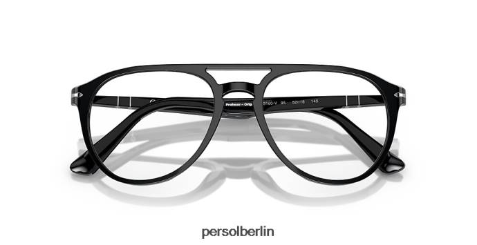 Persol po3160v-el profesor original Schwarz Brille QWE12566