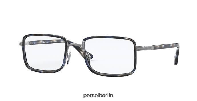 Persol po2473v blau gestreift grau Brille QWE12838