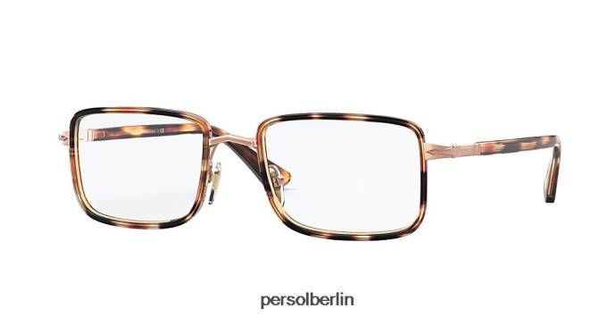 Persol po2473v braun gestreift gelb Brille QWE12839