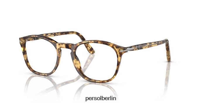 Persol po3007v braune/beige Schildkröte Brille QWE12517