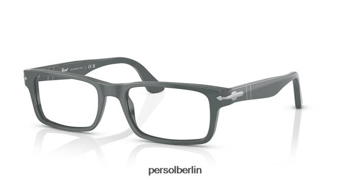 Persol po3050v einfarbig grau Brille QWE12539
