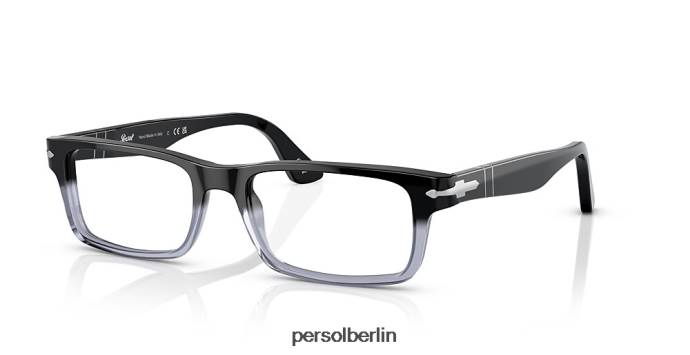Persol po3050v schwarzer Farbverlauf Brille QWE12543