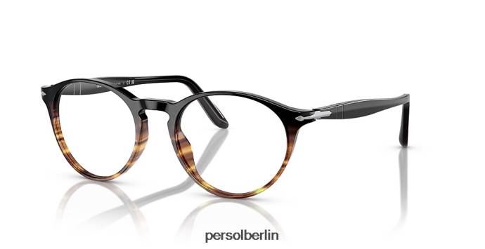 Persol po3092v gestreift braun Brille QWE12615