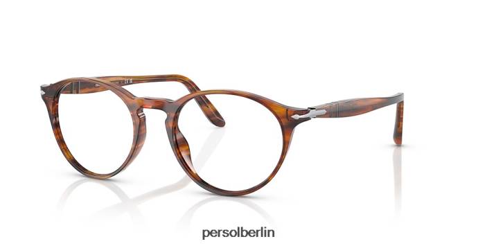 Persol po3092v gestreift braun Brille QWE12620