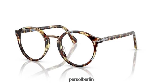 Persol po3185v braun gefleckt blau Brille QWE12659