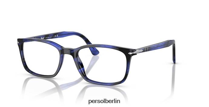 Persol po3189v blau gestreift Brille QWE12552