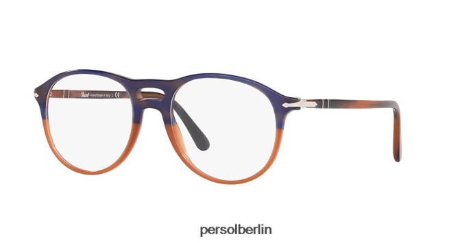 Persol po3202v blau gestreift orange Brille QWE12776