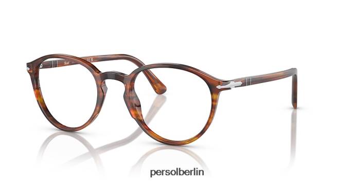 Persol po3218v gestreift braun Brille QWE12654