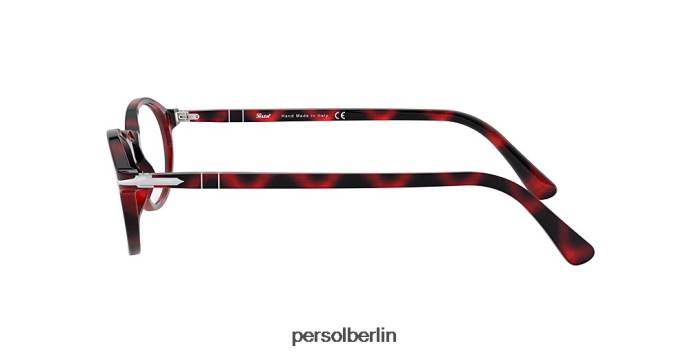 Persol po3219v Vintage rote Schildkröte Brille QWE12924