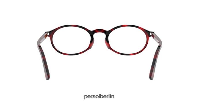 Persol po3219v Vintage rote Schildkröte Brille QWE12924