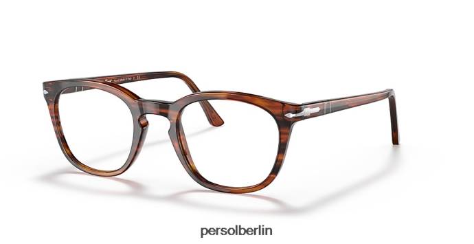 Persol po3258v gestreift braun Brille QWE12750
