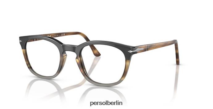 Persol po3258v gestreift braun Brille QWE12755