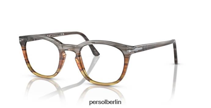 Persol po3258v gestreift braun Brille QWE12756