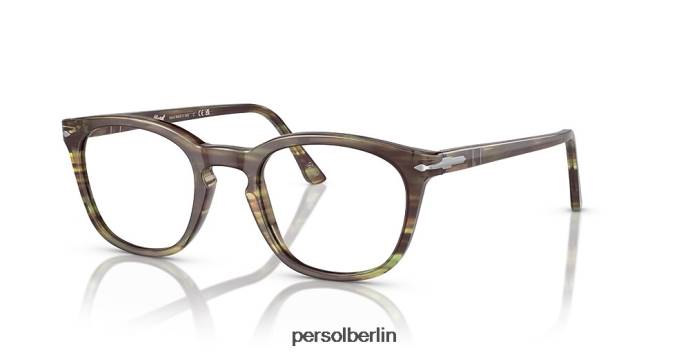 Persol po3258v grün gestreift Brille QWE12754