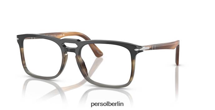 schwarz/grau gestreift