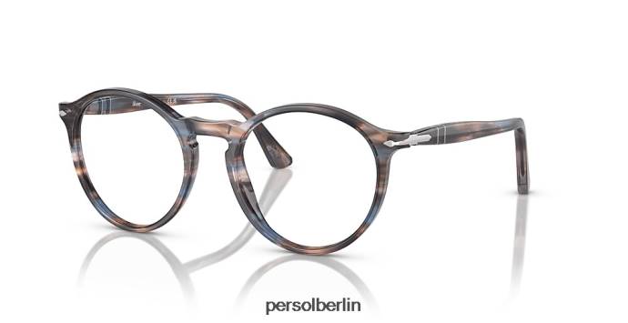 Persol po3285v blau gestreift Brille QWE12572