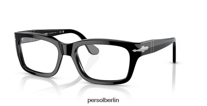 Persol po3301s-Übergänge Schwarz Sonnenbrille QWE12505