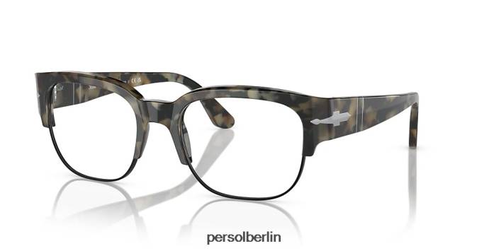 Persol po3319s-Übergänge braune Schildkröte Sonnenbrille QWE12492