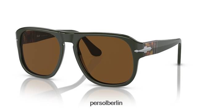 Persol po3310s-jeans matt dunkelgrün Sonnenbrille QWE1259