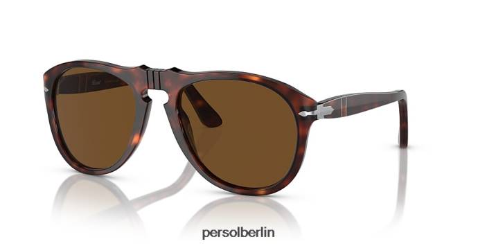 Persol 649-original Havanna Sonnenbrille QWE1248