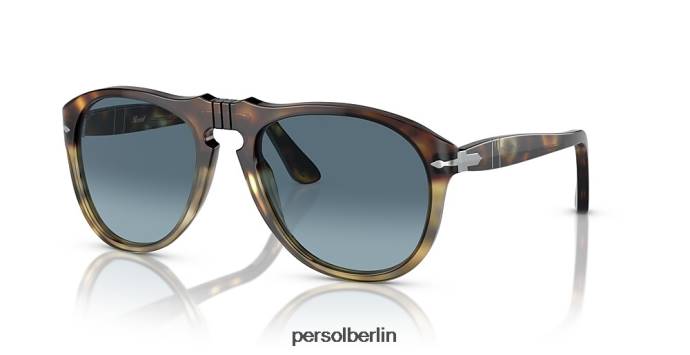 Persol 649-original Schildkröte braun gefleckt Sonnenbrille QWE1253