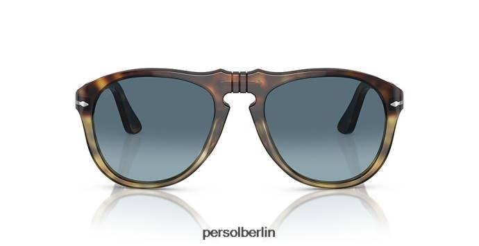 Persol 649-original Schildkröte braun gefleckt Sonnenbrille QWE1253