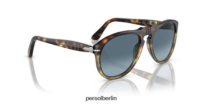Persol 649-original Schildkröte braun gefleckt Sonnenbrille QWE1253