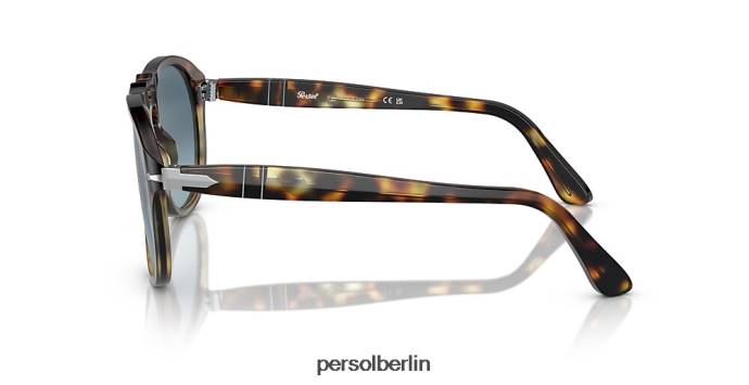Persol 649-original Schildkröte braun gefleckt Sonnenbrille QWE1253