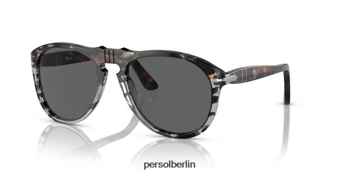 Persol 649-original Schildkrötenbraun Schildkrötengrau Sonnenbrille QWE1255