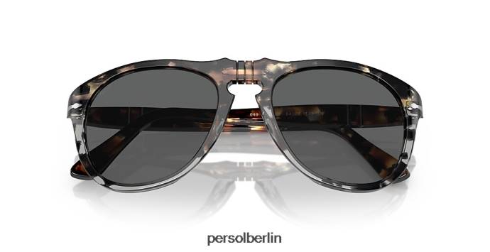 Persol 649-original Schildkrötenbraun Schildkrötengrau Sonnenbrille QWE1255