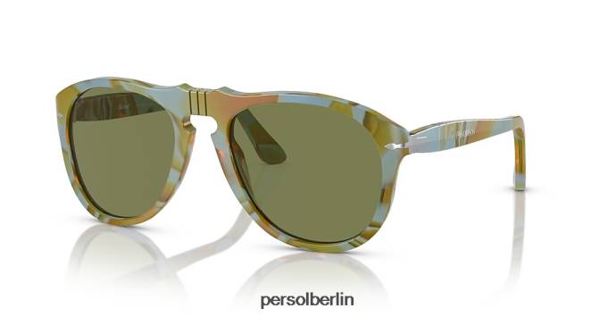 Persol jw anderson grün gefleckt recycelt Sonnenbrille QWE12448