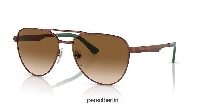 Persol po1003s glänzendes Braun Sonnenbrille QWE12478