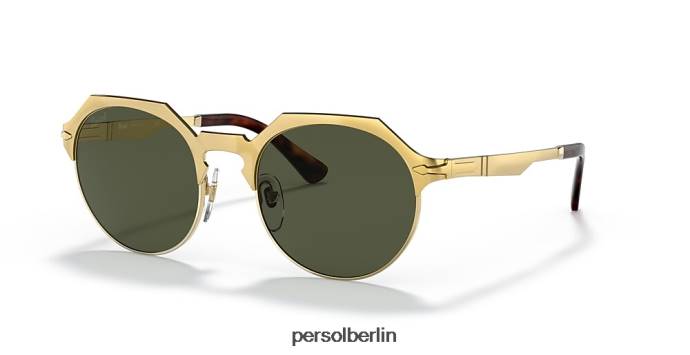 Persol po2488s gebürstetes Gold Sonnenbrille QWE12370