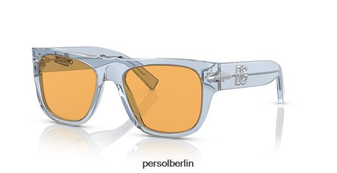 transparentes azurblau